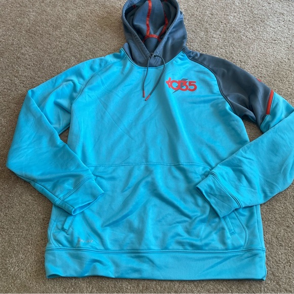 Nike Other - Nike Kevin Durant Blue Dri-Fit Hoodie Sweatshirt